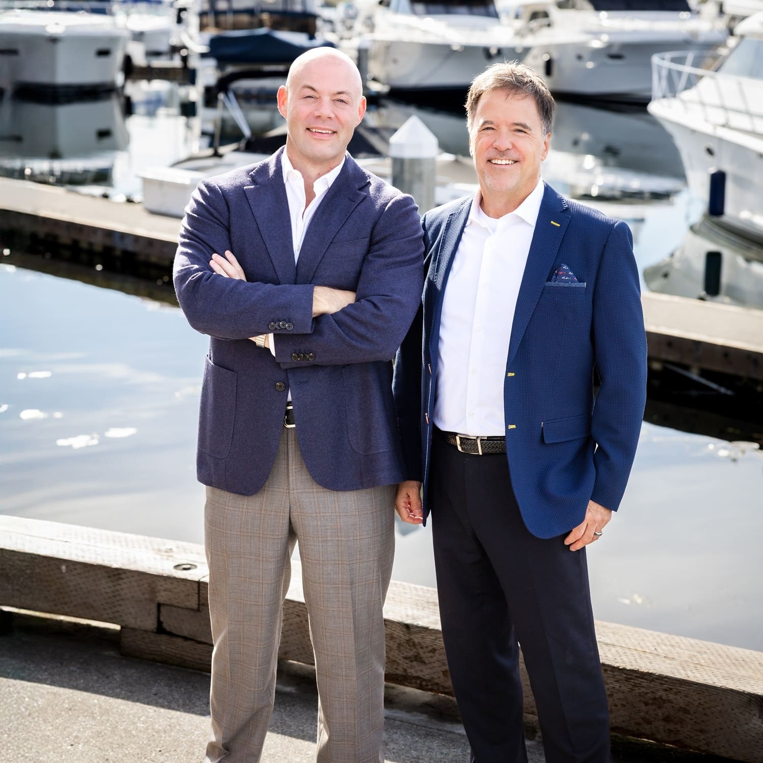 From left, Nick Anderson and Jeff Rogers- OneAccord